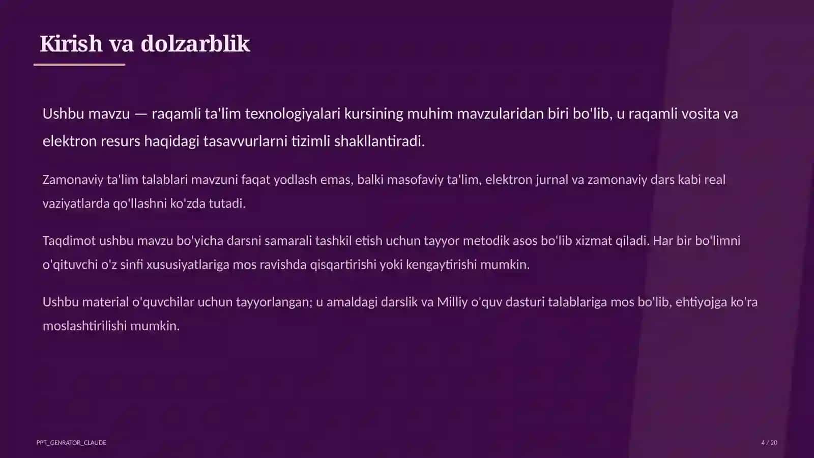 Ta'limda Telegram-botlar va kanallardan foydalanish 4