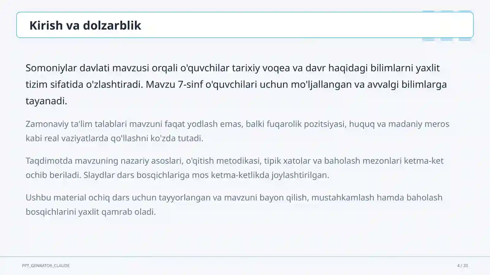 Somoniylar davlati (7-sinf) 4