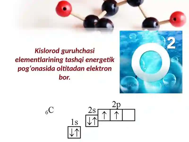 Kislorod guruhchasi elementlari 4
