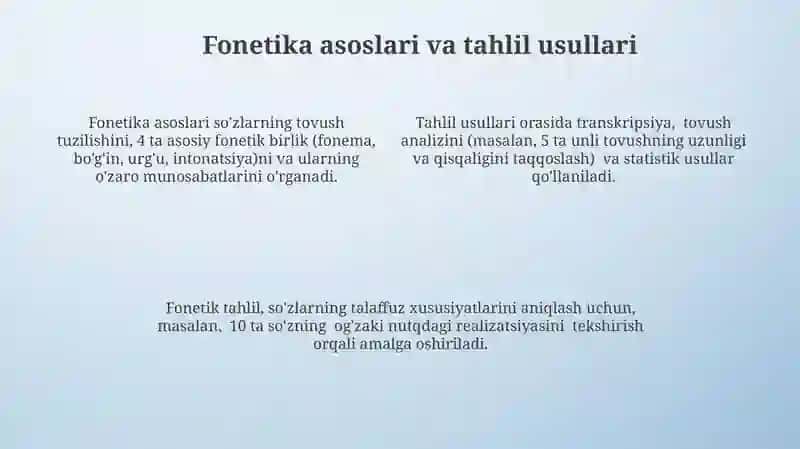 Sinchalak qissasi bo'yicha fonetik tahlil 4