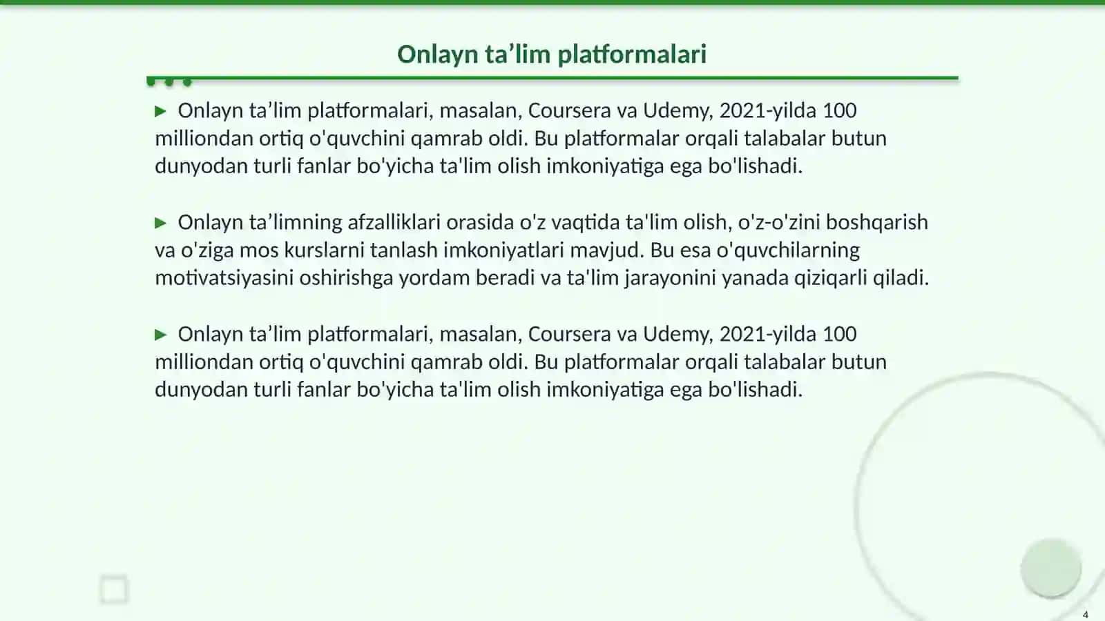 Zamonaviy texnologiyalar va taʼlim 4