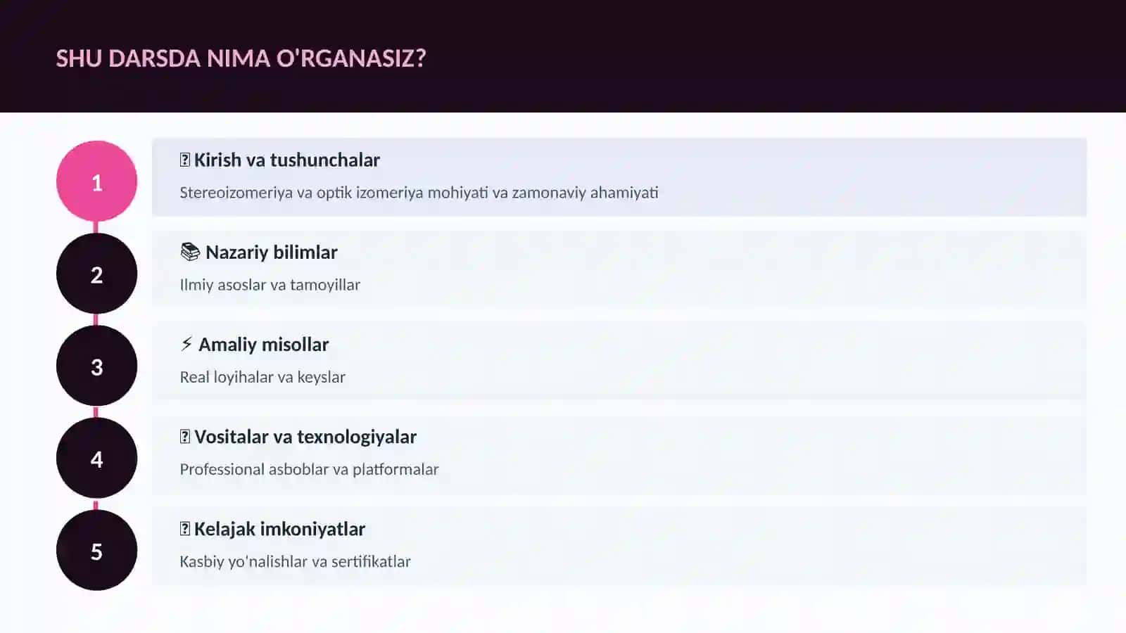 KIMYO — UY VAZIFALARI 4