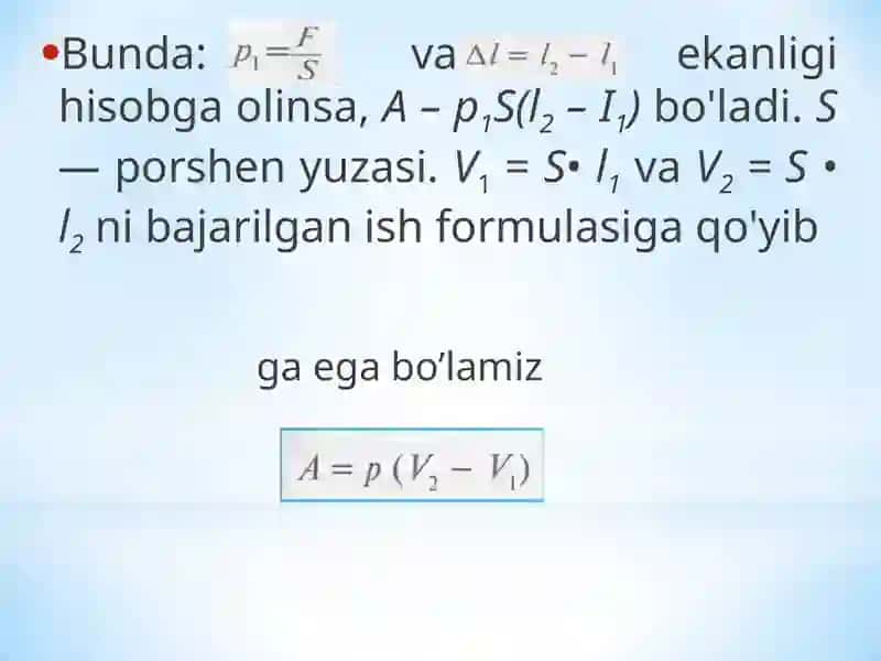 Termodinamikaning ikkinchi qonuni 4