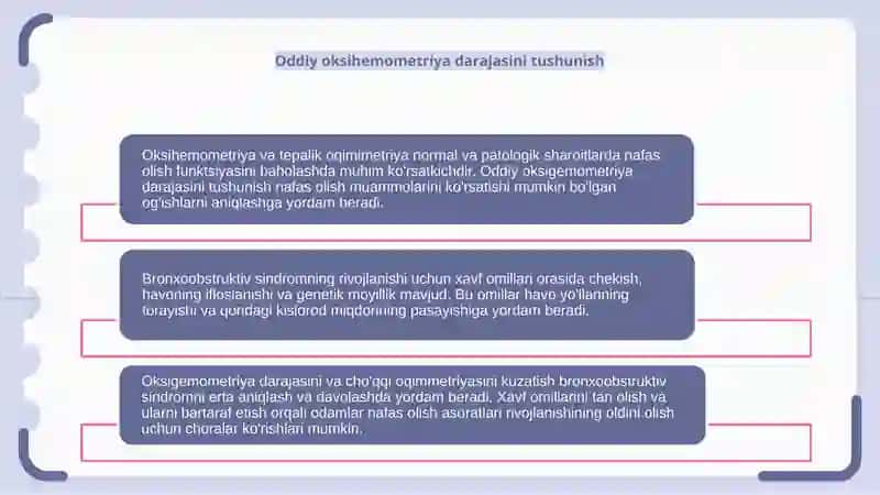 Norma va patalogiyada oksigemometriya va pikfloumetriya ko'rsatkichlari 4
