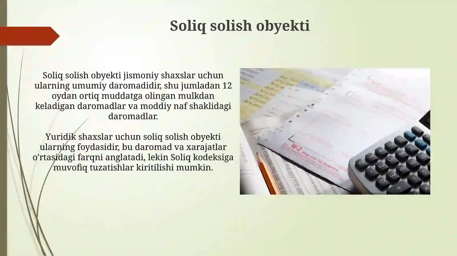 Daromad solig'i 4