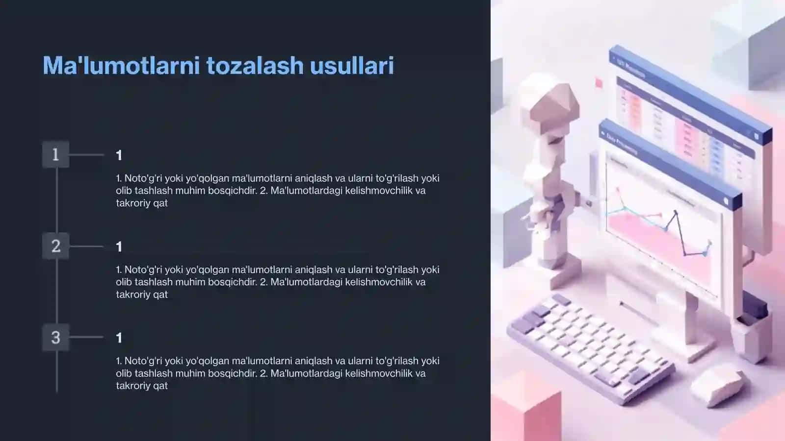 Tadqiqotda ma'lumotlarni qayta ishlash,jadval va grafiklar tayyorlash 4