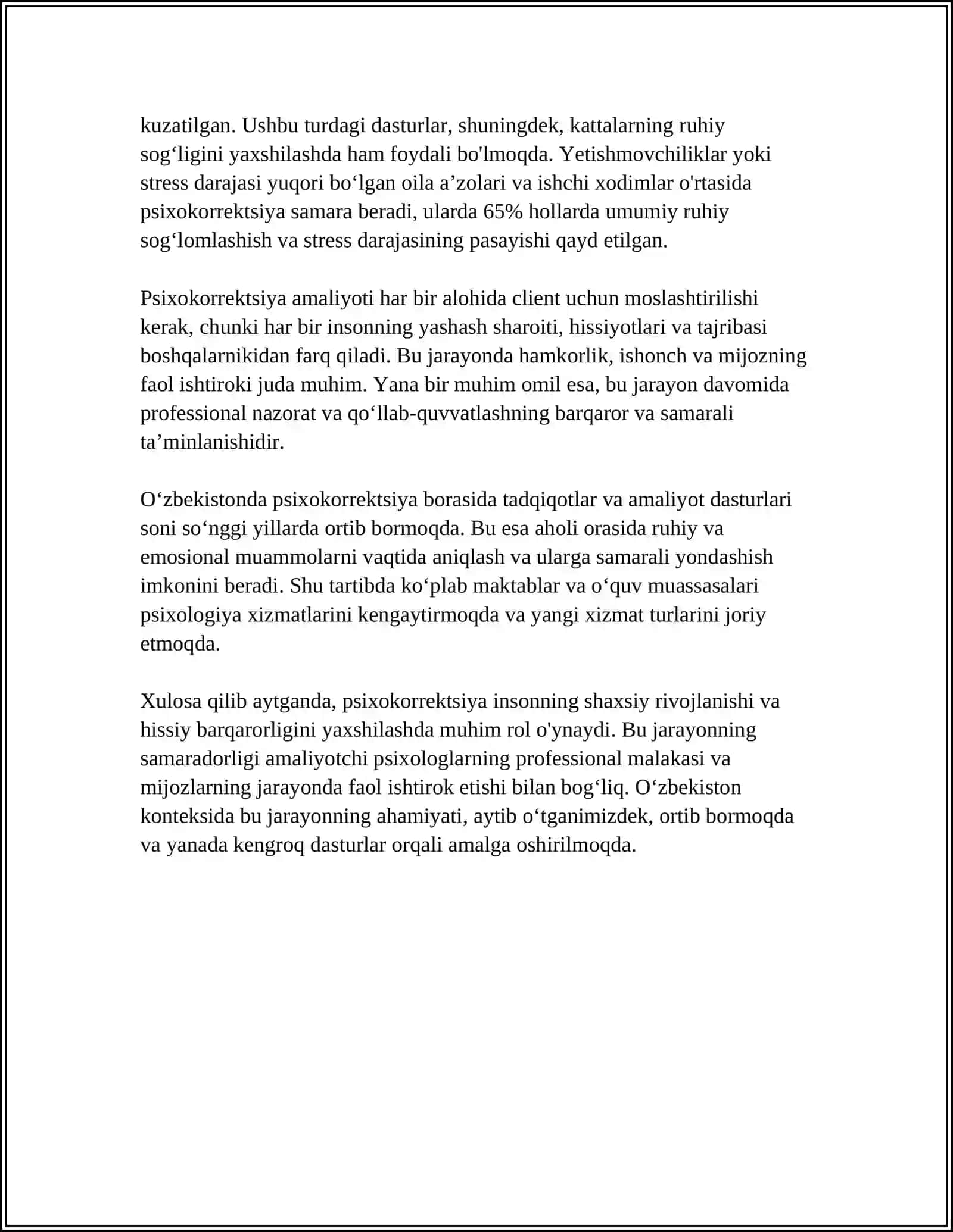 PSIKORREKSIYANING ASOSIY TUSHUNCHALARI VA PREDMETI 4