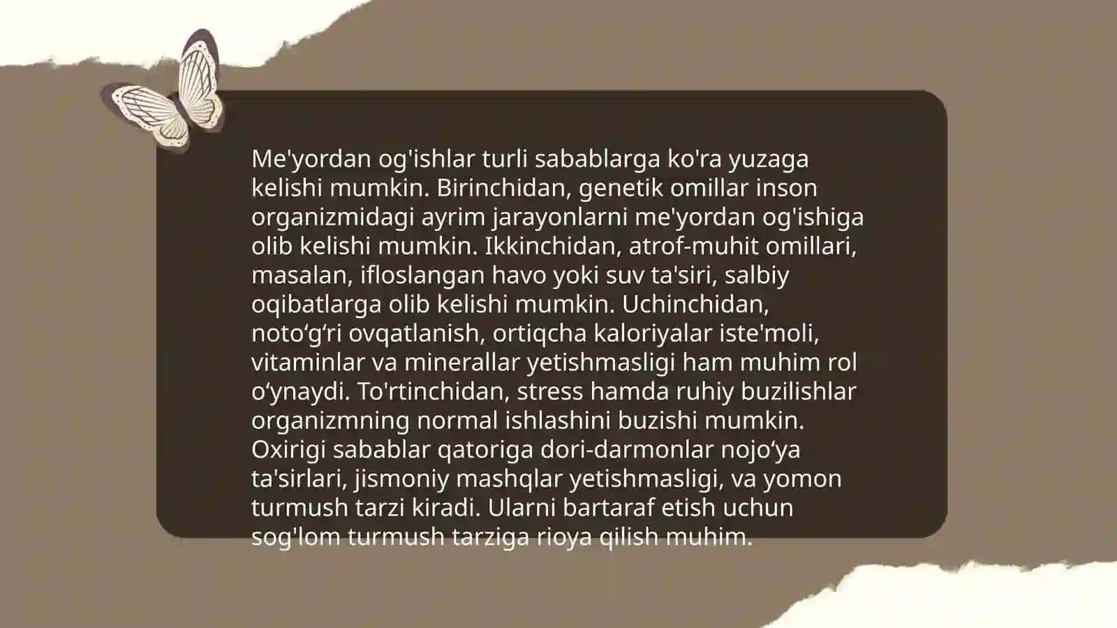 Me'yor va me'yordan og'ish: tushuncha va tavsif 4