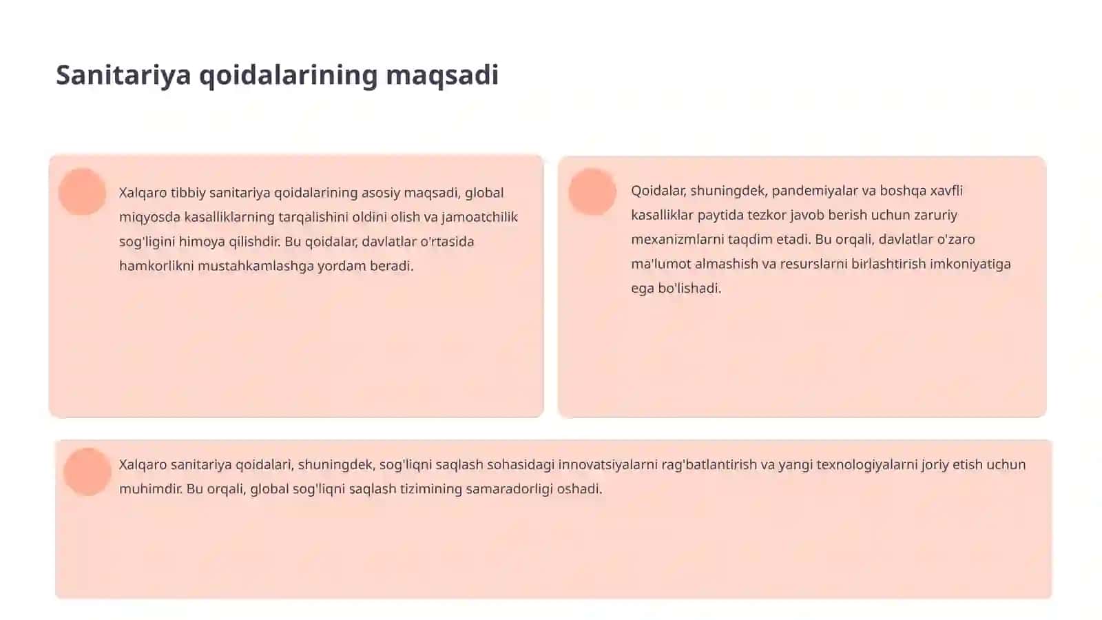 Xalqaro tibbiy sanitariya qoidalari haqida umumiy tushuncha 4