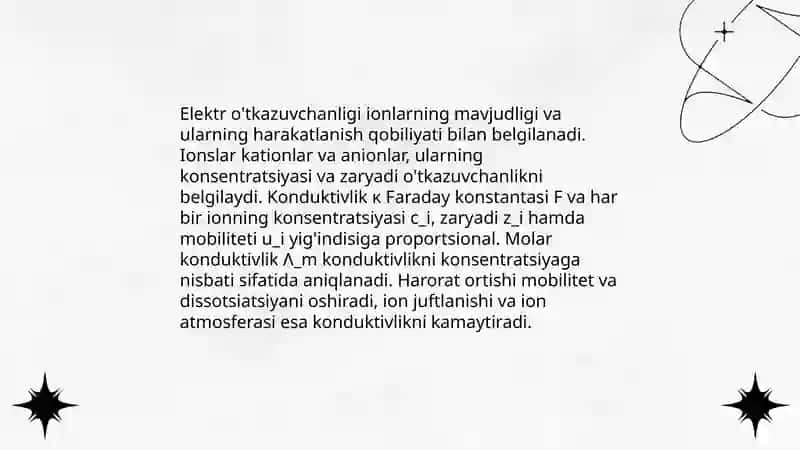 Konduktometrik titrlash usulining mohiyati 4