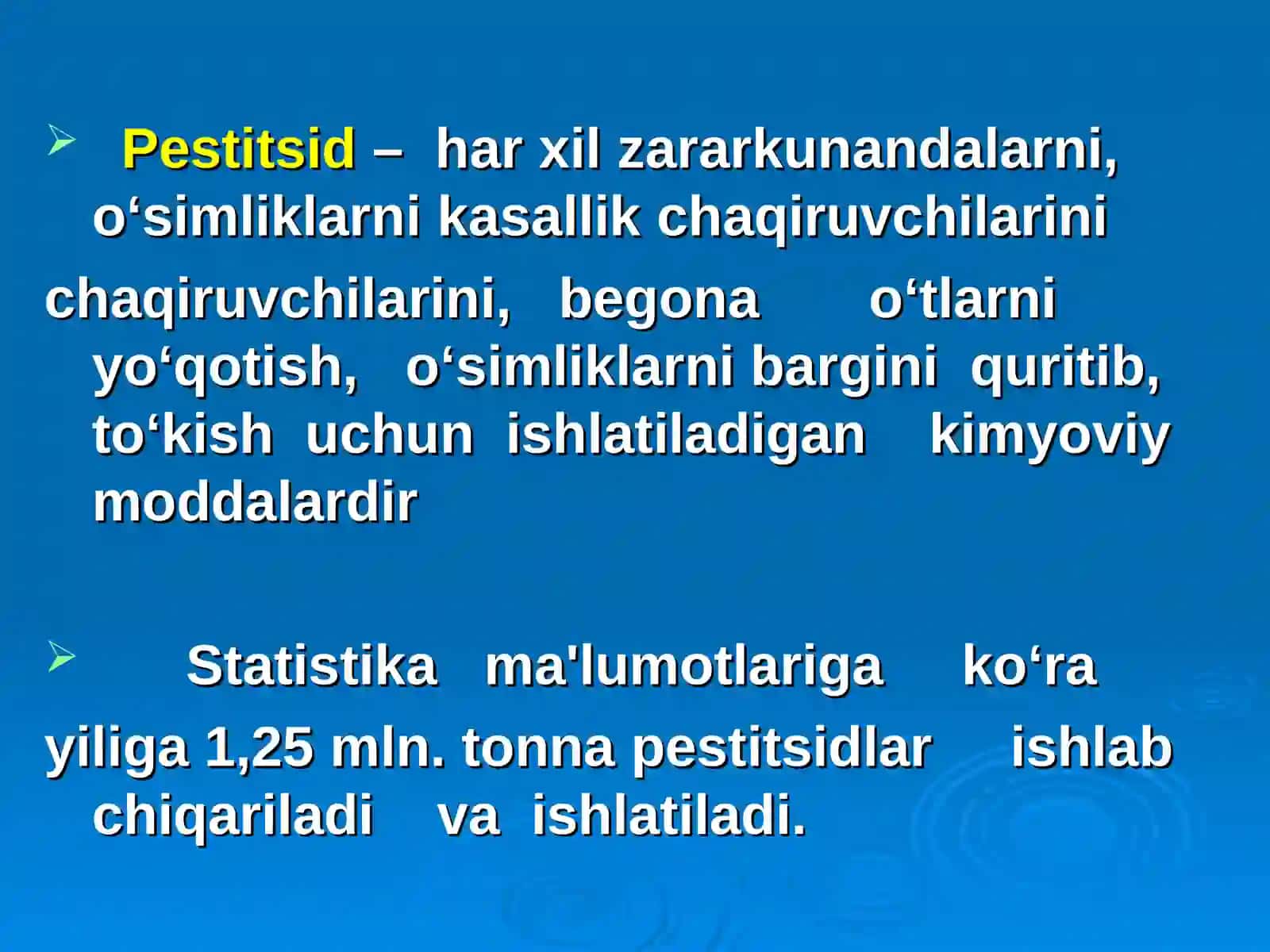 PESTITSIDLARDAN ZAHARLANISh 4