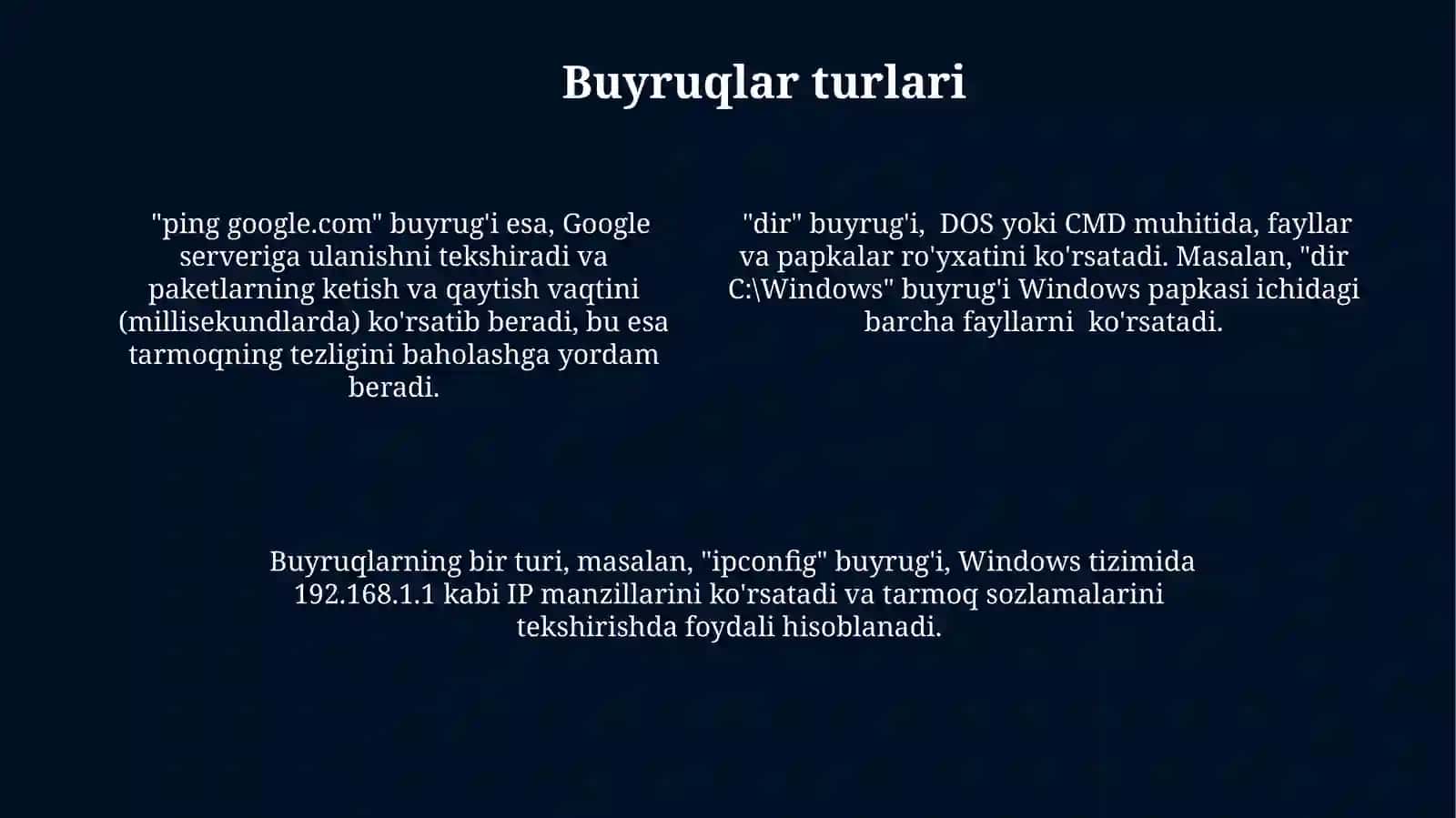 Windows OT obyektlari 4