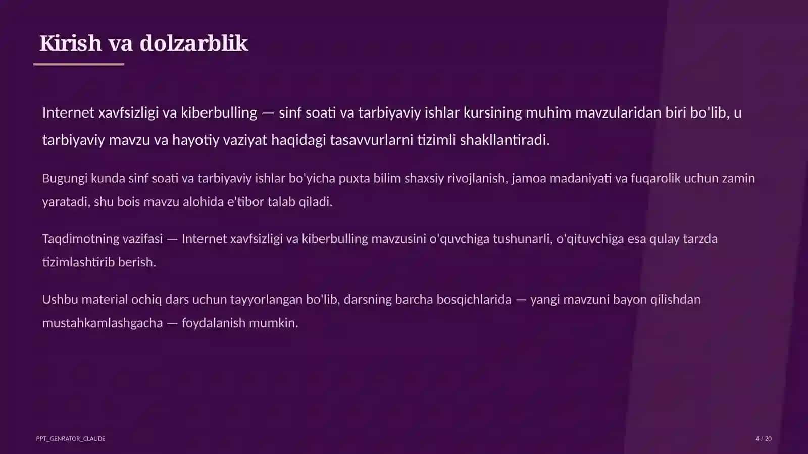 Internet xavfsizligi va kiberbulling 4