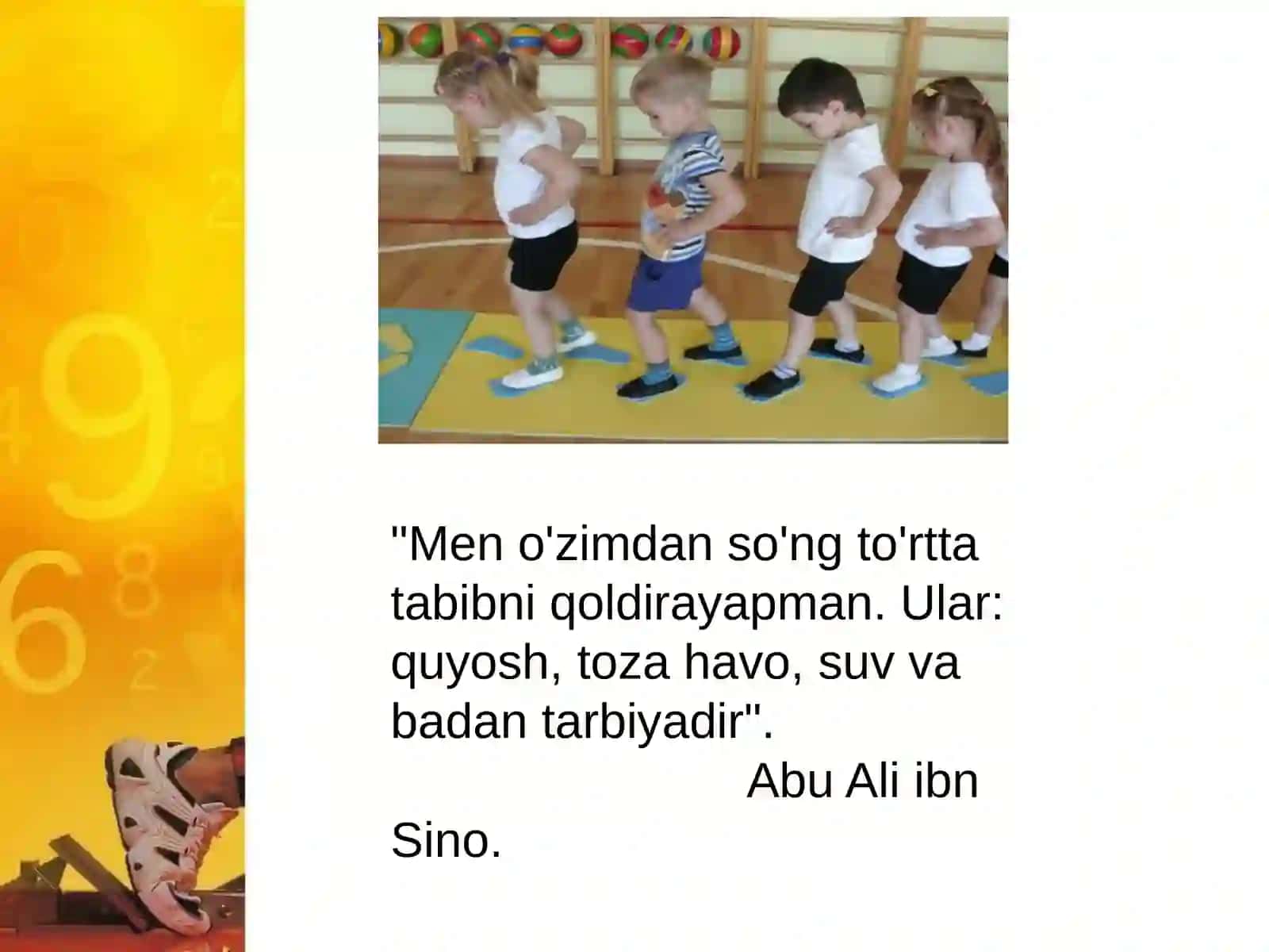 Bolalarning jismoniy tarbiyasi 4