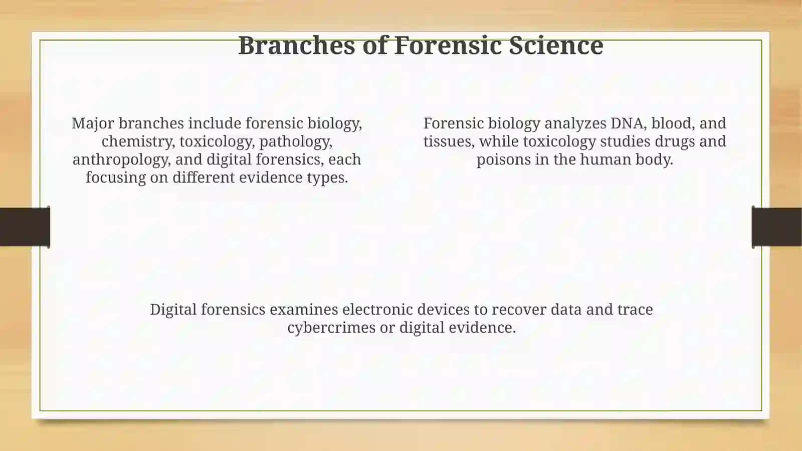 Forensic science 4