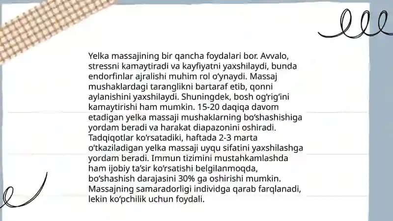 Logopedik yelka va boʻyin massaji 4