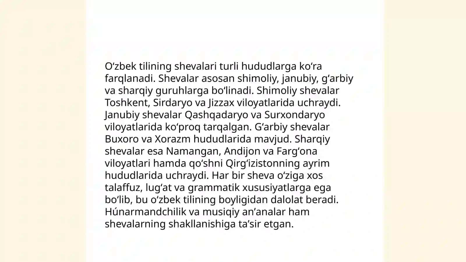 Oʻzbek dialektalogiya 4