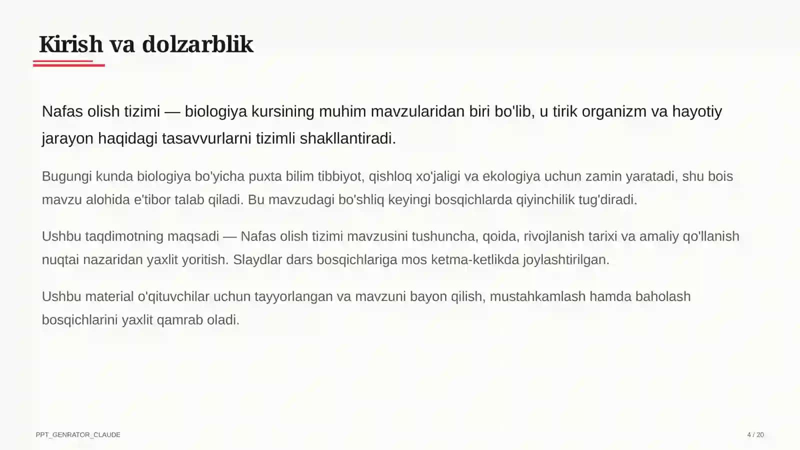 Nafas olish tizimi (8-sinf) 4