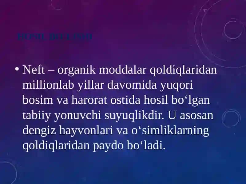 Neft va neftni qayta ishlash mahsulotlari 4