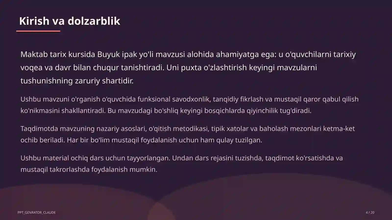 Buyuk ipak yo'li (5-sinf) 4