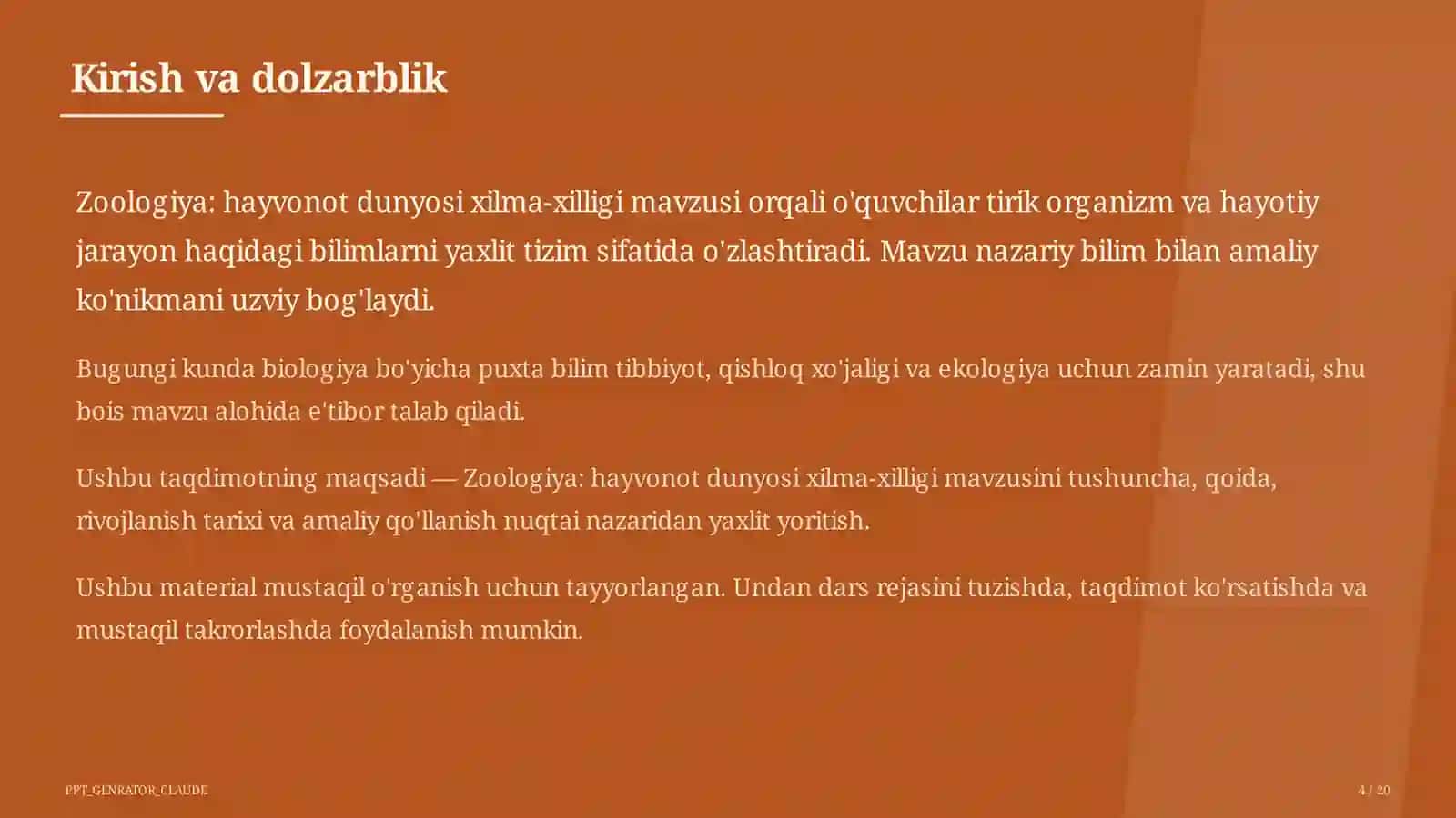 Zoologiya: hayvonot dunyosi xilma-xilligi (7-sinf) 4