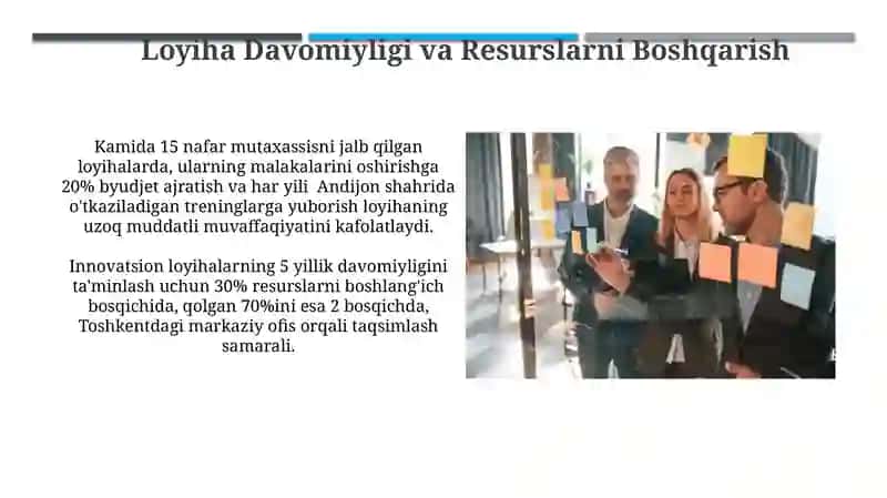Innovatsion Loyihalarda Kadrlarni Boshqarishning O'ziga Xos Xususiyatlari 4
