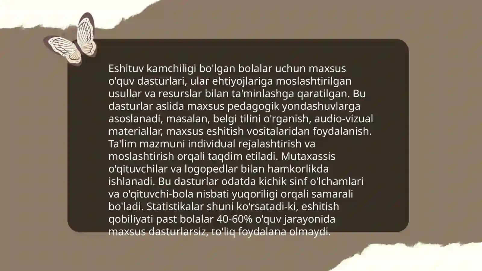 Eshitishda nuqsoni bolgan bolalar uchun tashkil etilgan muassasalarda talim tarbiya jarayoni va uning oziga xosligi 4