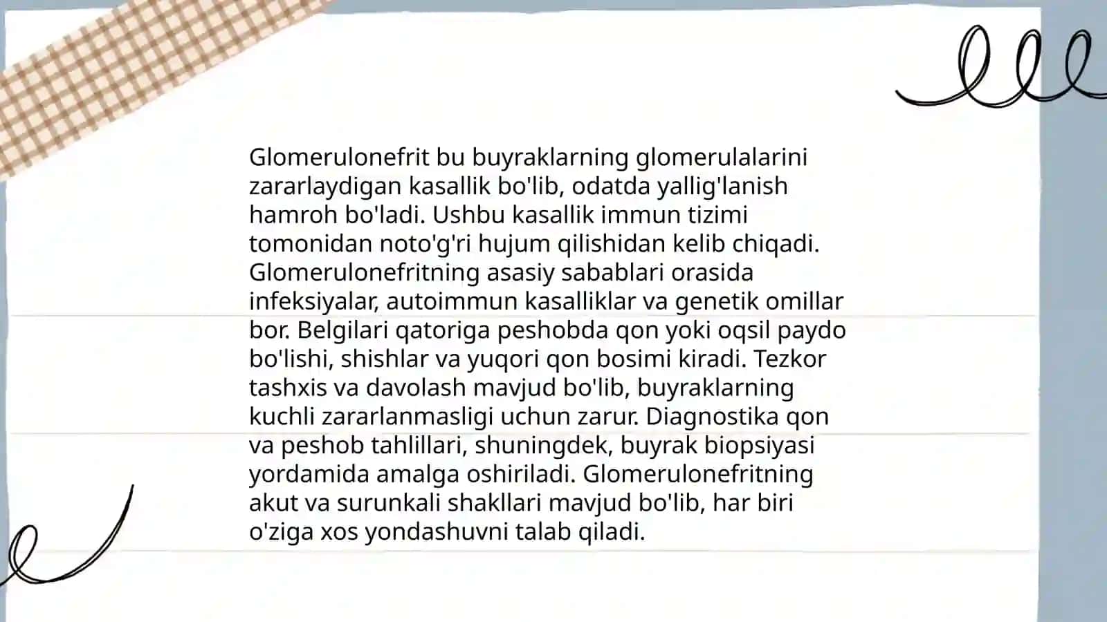 Glomerulonefrit 4