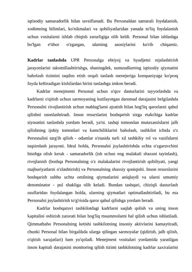 Personalni boshqarishda axborot texnologiyalari 4