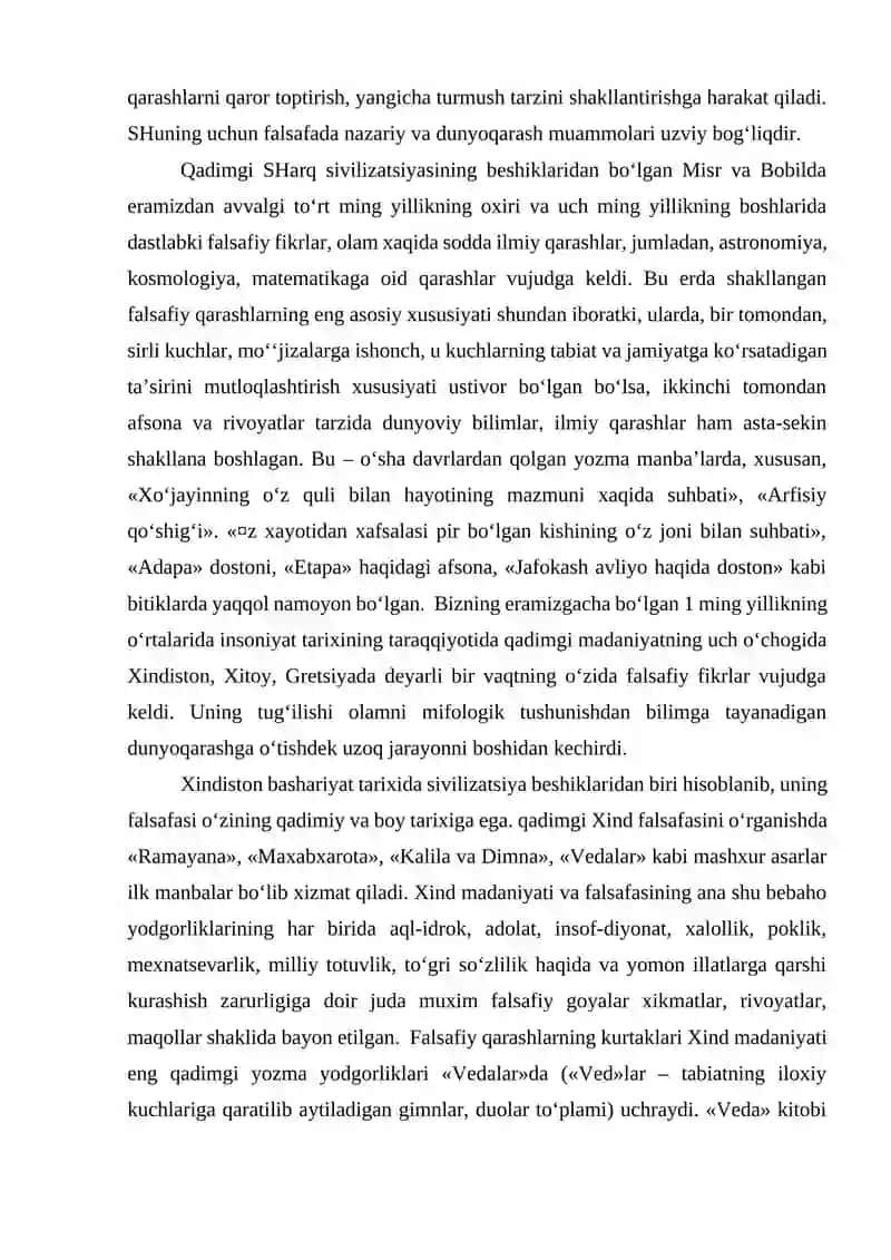Dunyoviy bilimlar va falsafiy tafakkur rivoji Аbu Rayxon Beruniyning falsafiy va tabiiy-ilmiy qarashlari 4