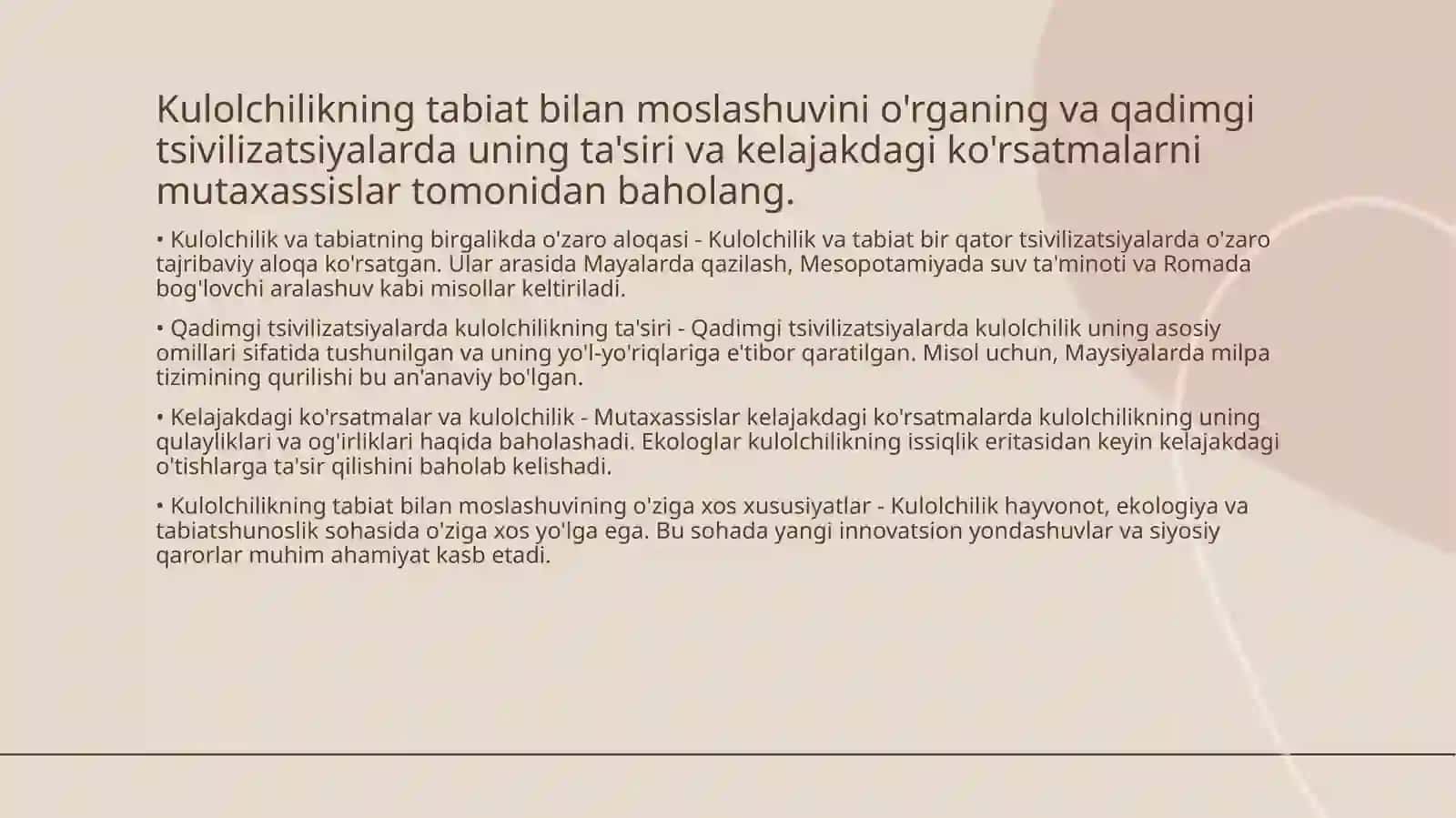 Qadimgi Medeniyatlar Davrida Kulolchilikning Rivojlanishi 4