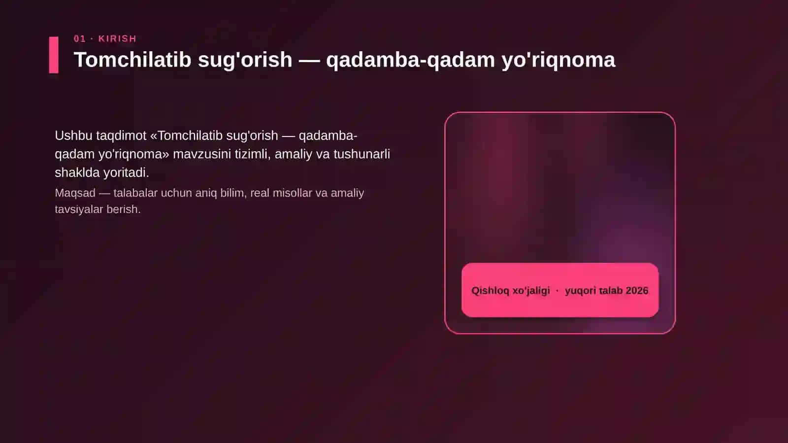 Tomchilatib sug'orish — qadamba-qadam yo'riqnoma 4