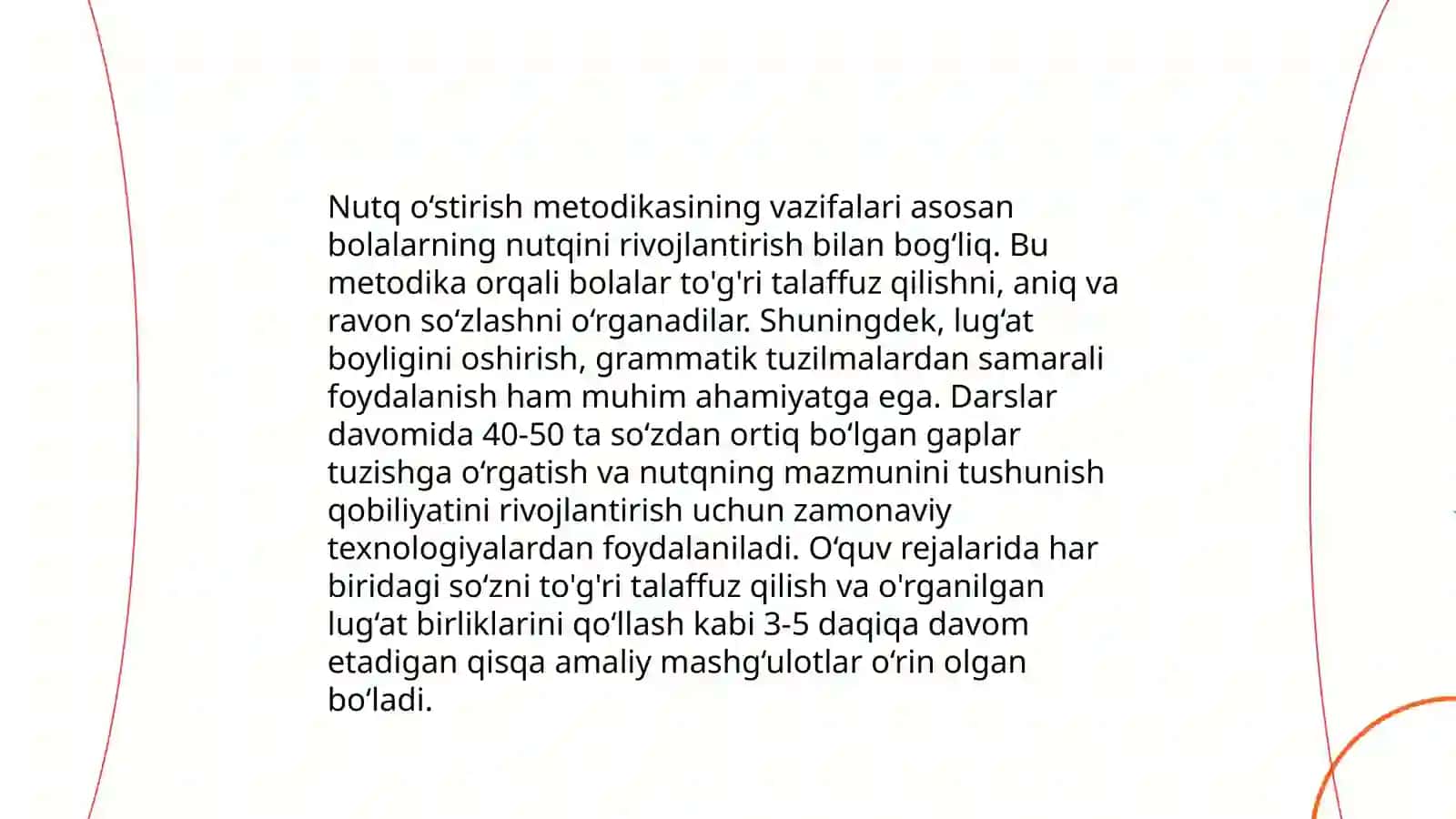Nutq o'stirish metidikasi 4