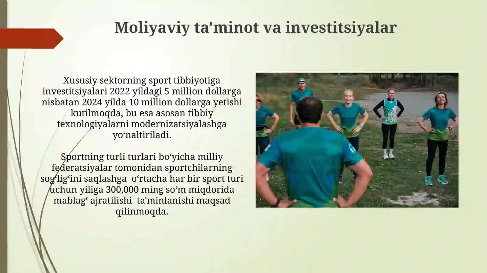O'zbekistonda sport tibbiyotni tashkil etish asoslari 4