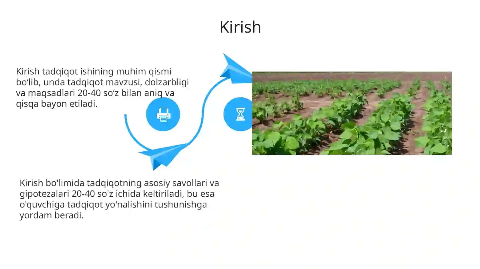 Tadqiqotlar olib borish jarayoni va uni tashkil etish 4