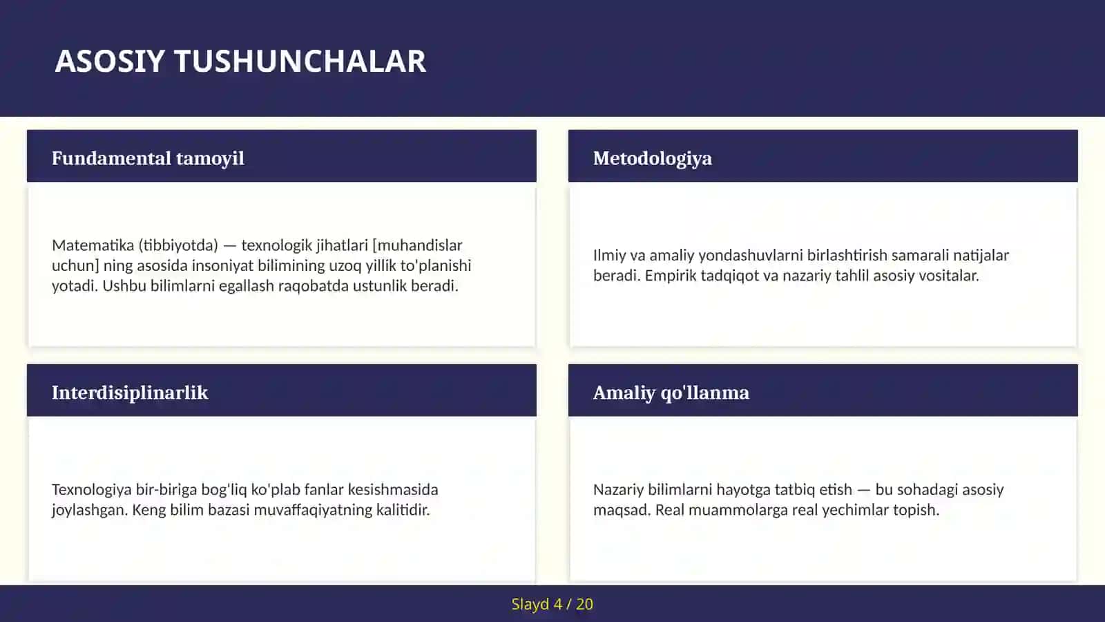 Matematika (Tibbiyotda) — Texnologik Jihatlari [Muhandislar Uchun] 4