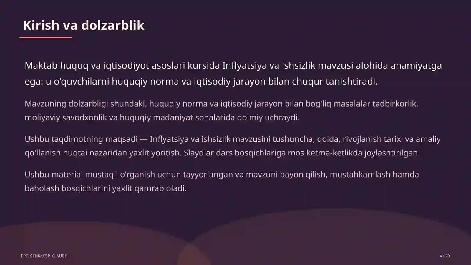 Huquq va iqtisodiyot asoslari (9–11) 4