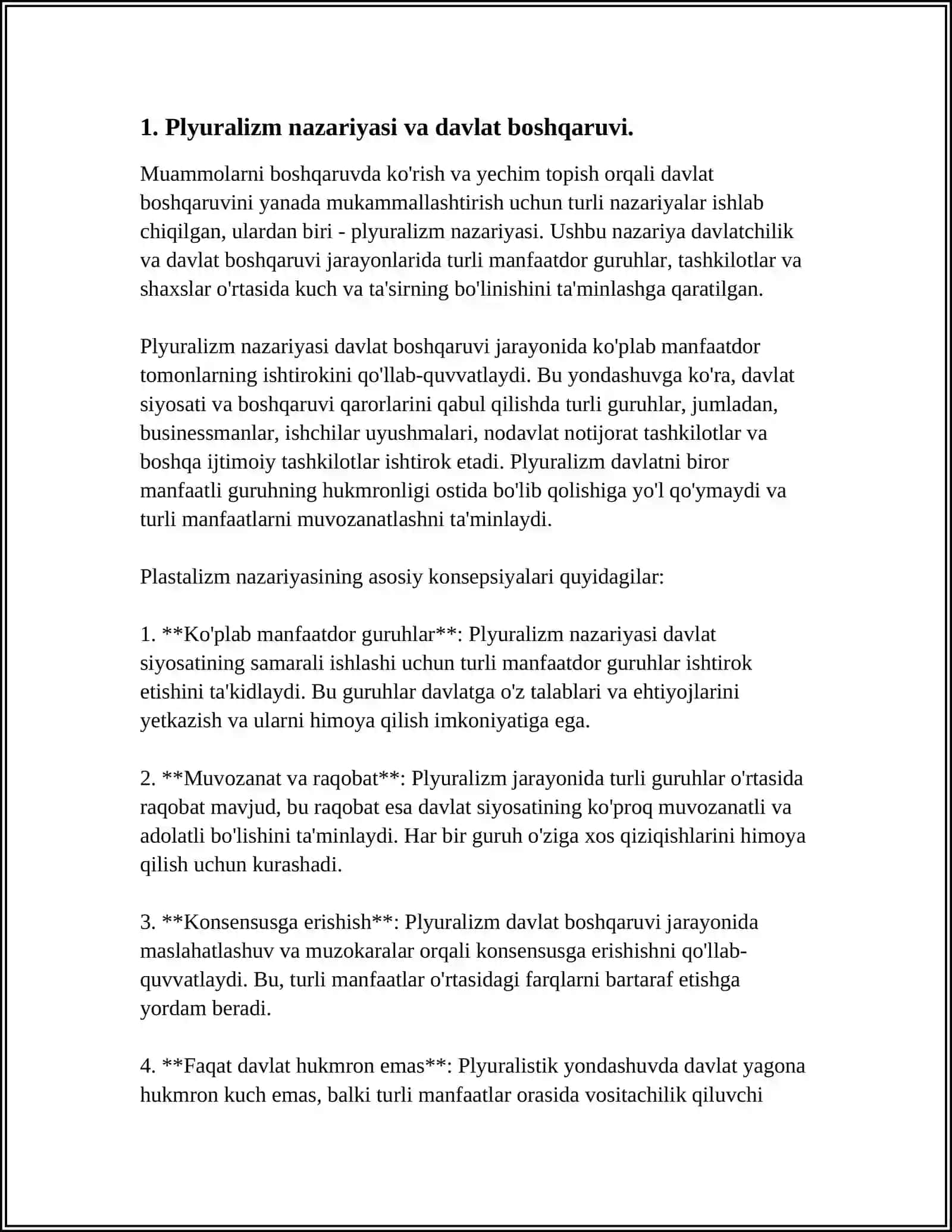 PLYURALIZM YURISPRUDENSIYA TA'LIM YO'NALISHI 4