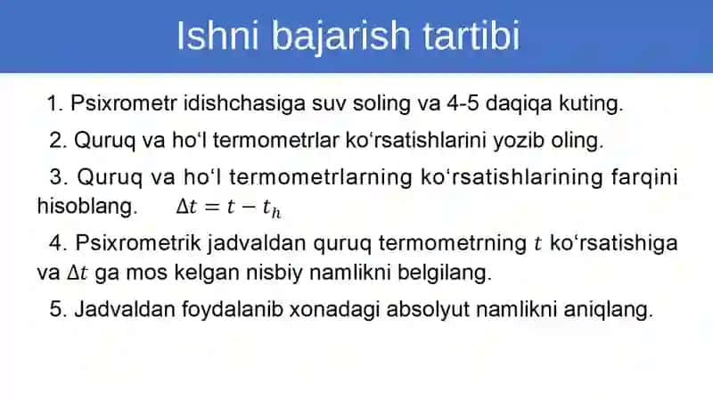 Fizika 44-mavzu. Masallar yechish 4