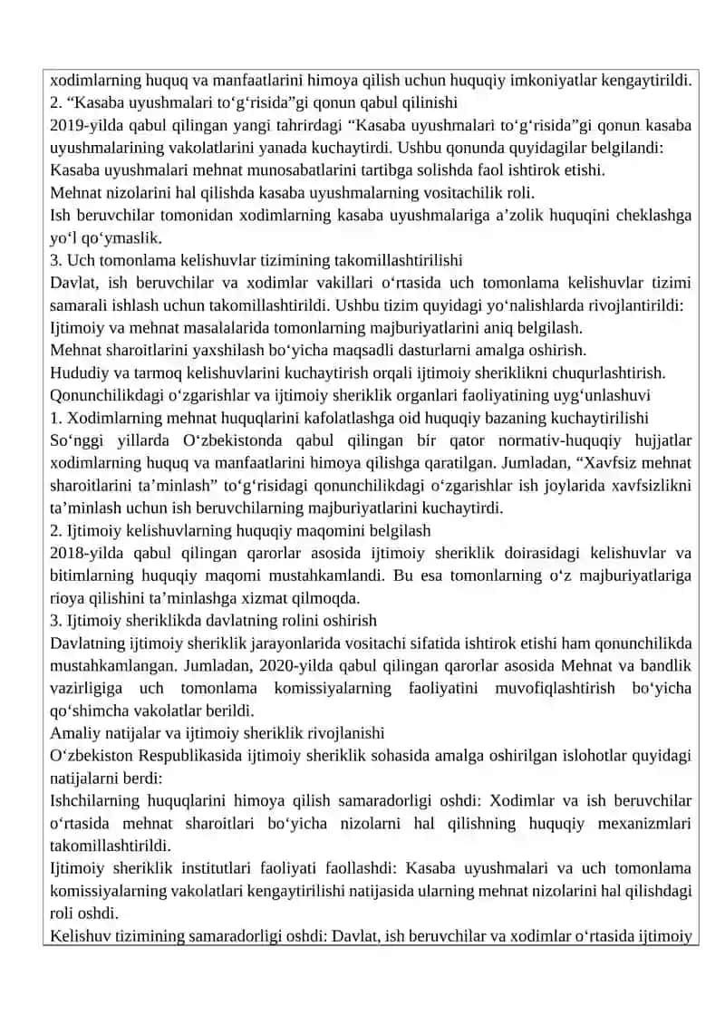 mehnat sohasidagi ijtimoiy sheriklik organlari 4