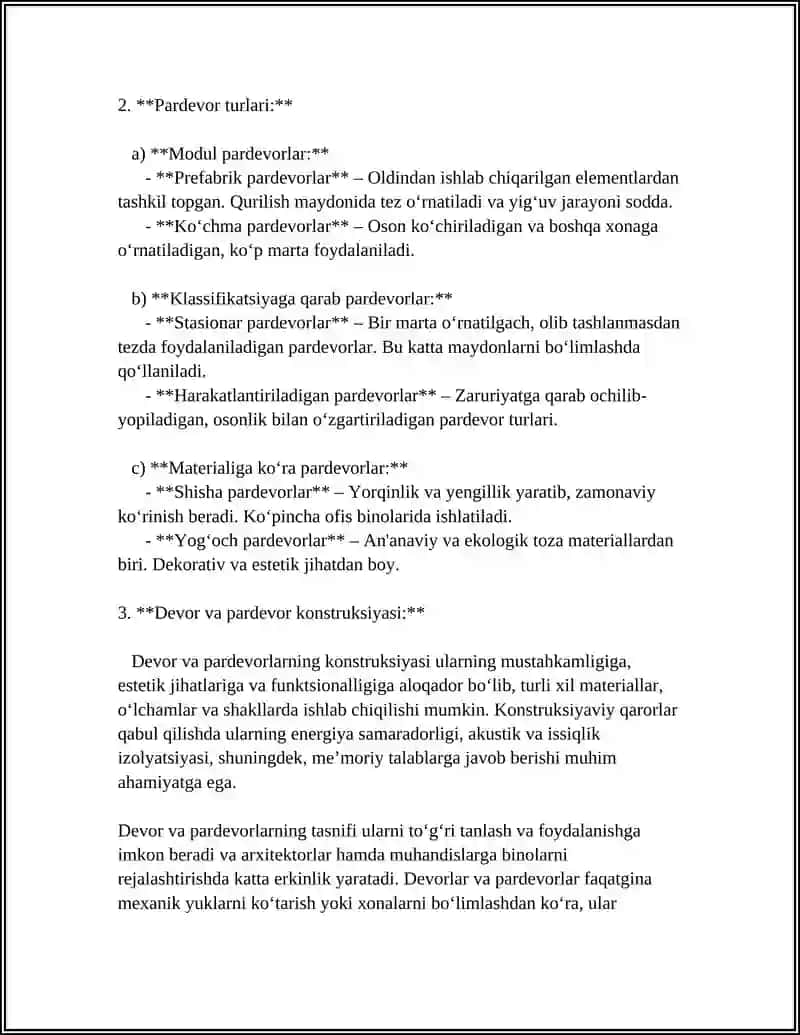 DEVOR VA PARDEVORLAR KONSTRUKSIYASI 4