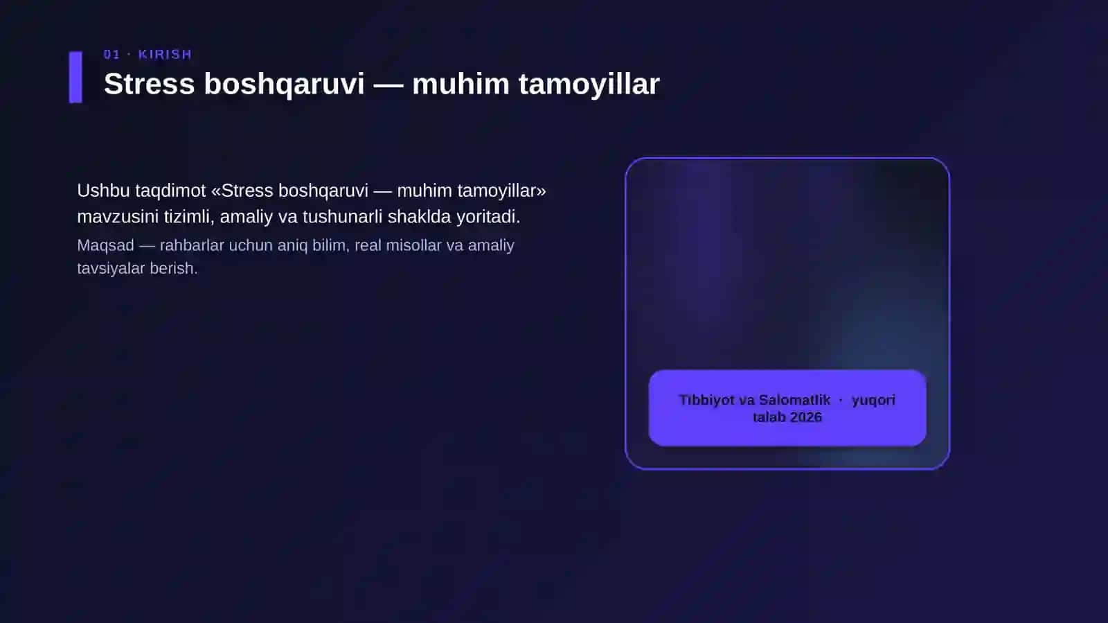 Stress boshqaruvi — muhim tamoyillar 4
