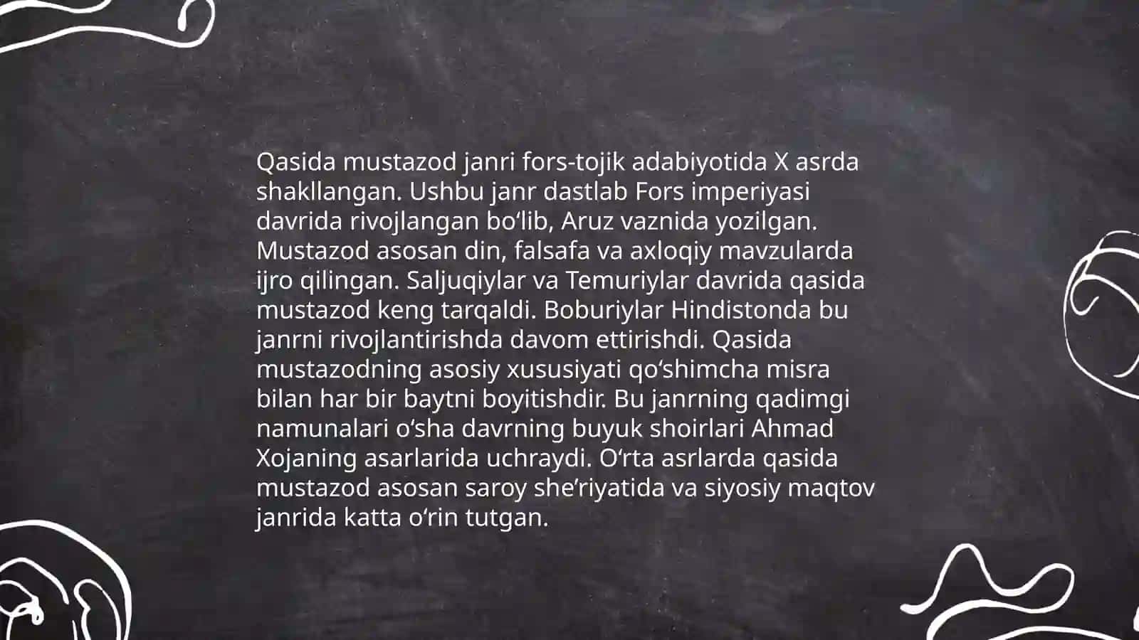 Qasida mustazod 4