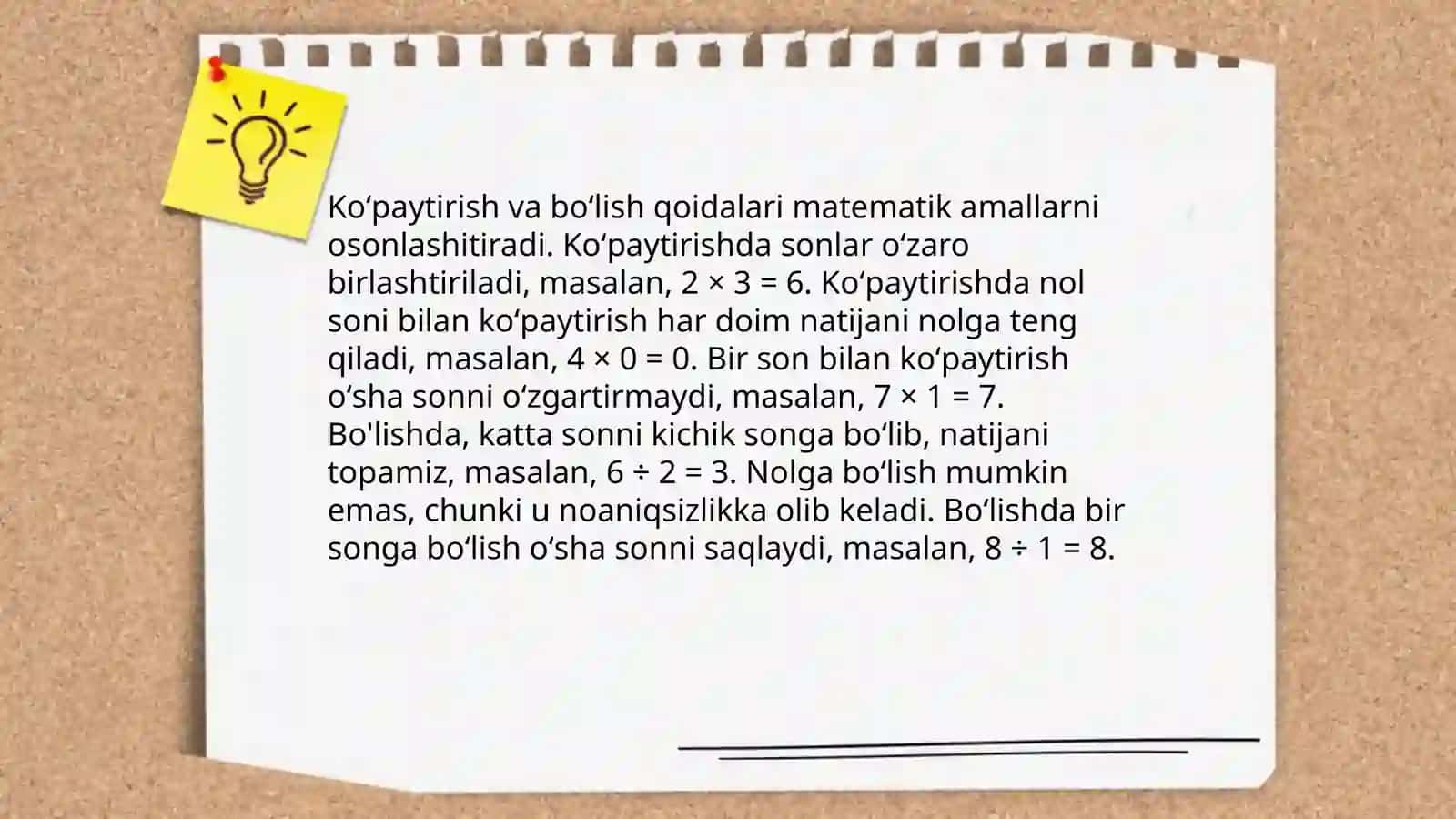 Murakkab koʻpaytirish asoslari 4