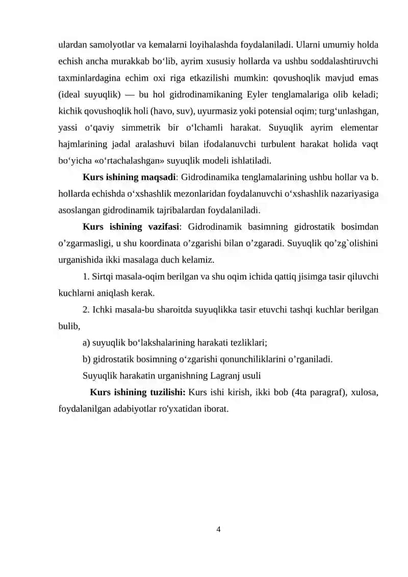 GIDRODINAMIKA HODISALARI 4