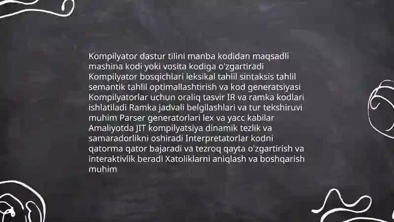 Amaliy dasturlash tizimlari 4