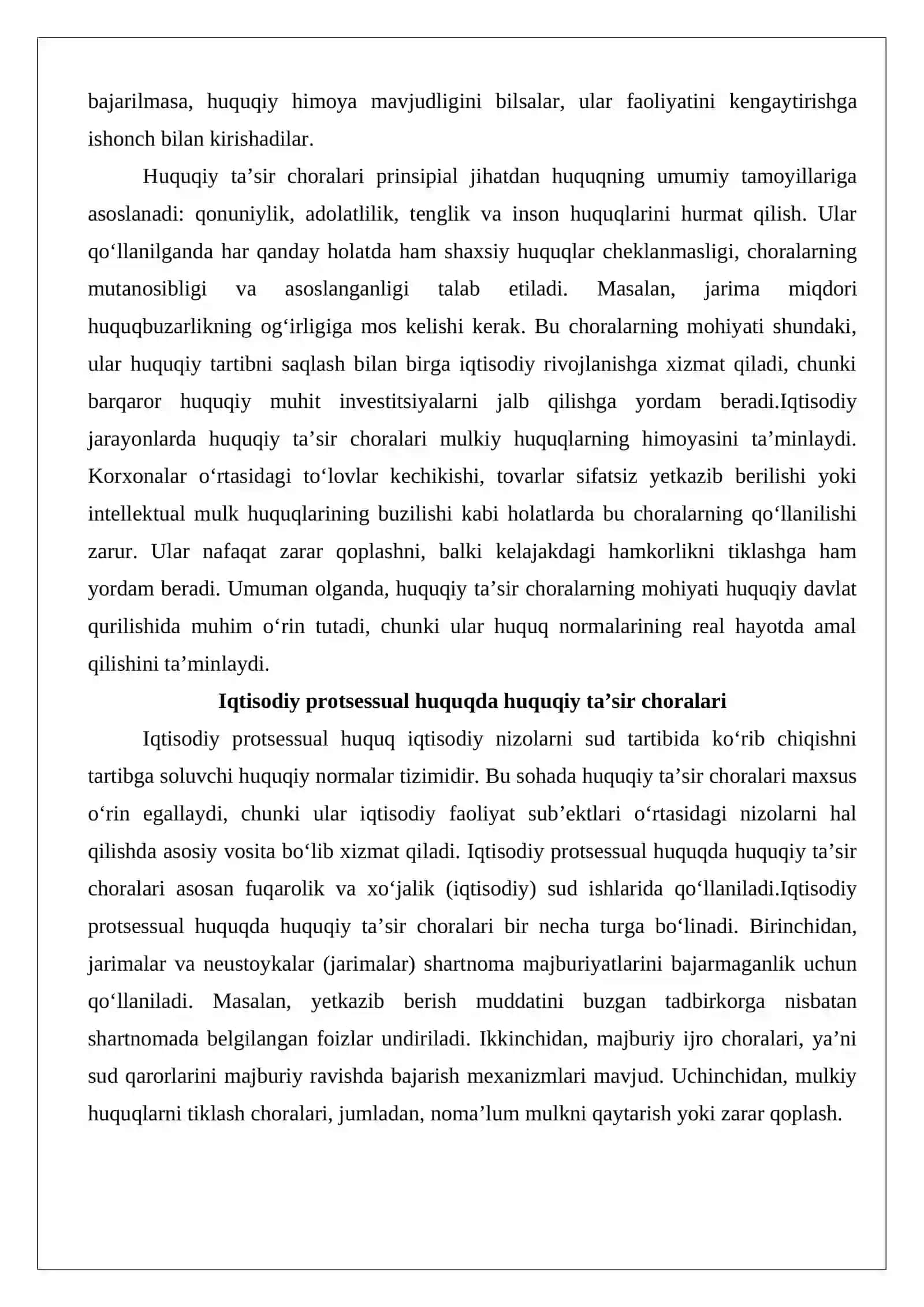 Huquqiy ta’sir chorasini qo‘llash to‘g‘risidagi ish bo‘yicha xabarlar va chaqiruvlar hamda sud muhokamasi 4
