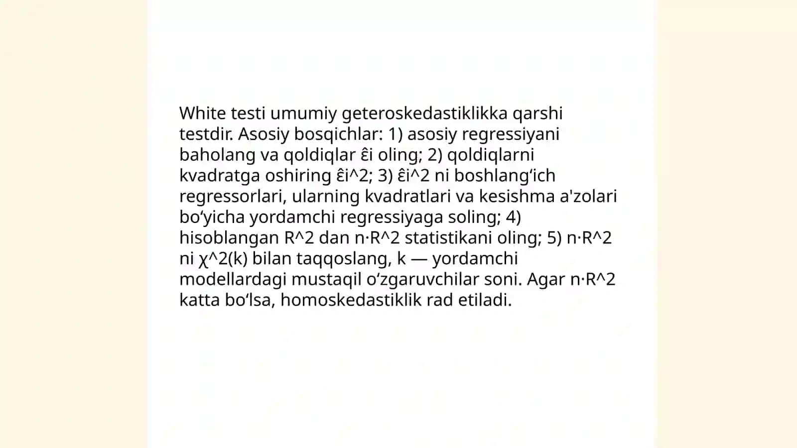 Breusch-Pagan testi 4