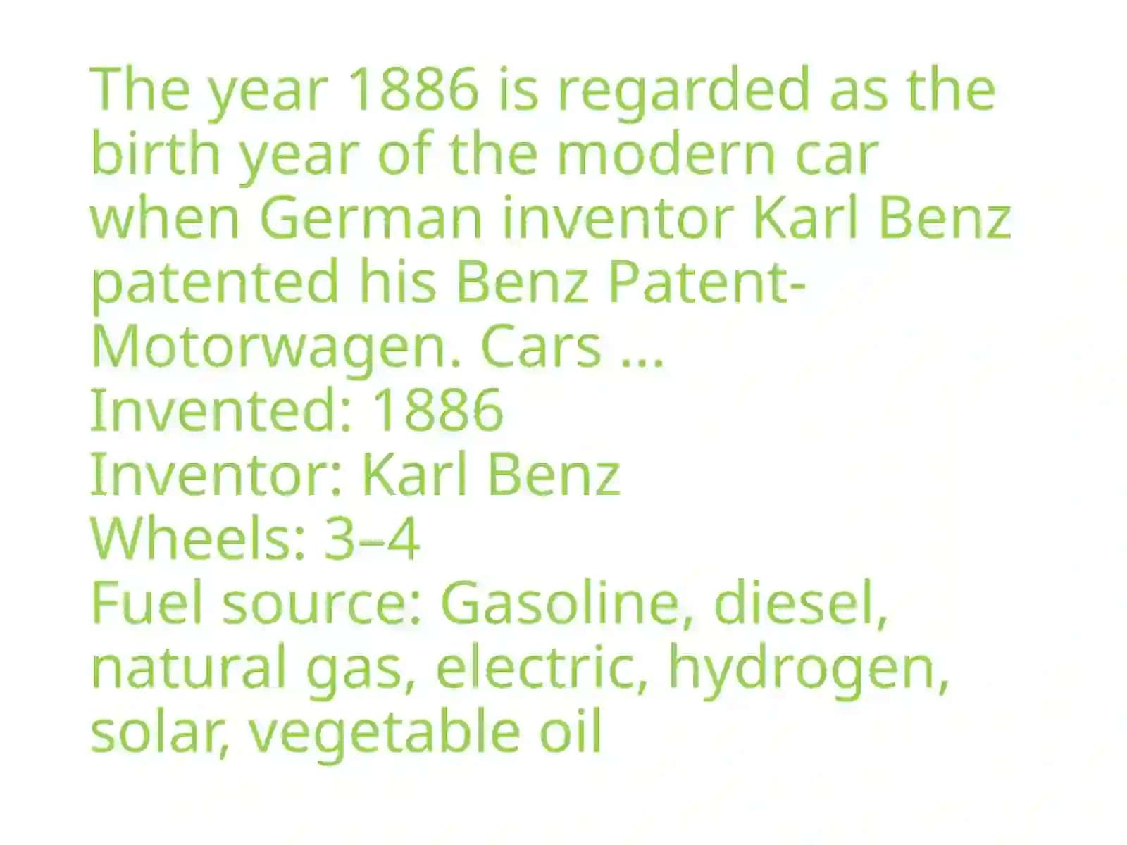 Benz Patent-Motorwagen 4