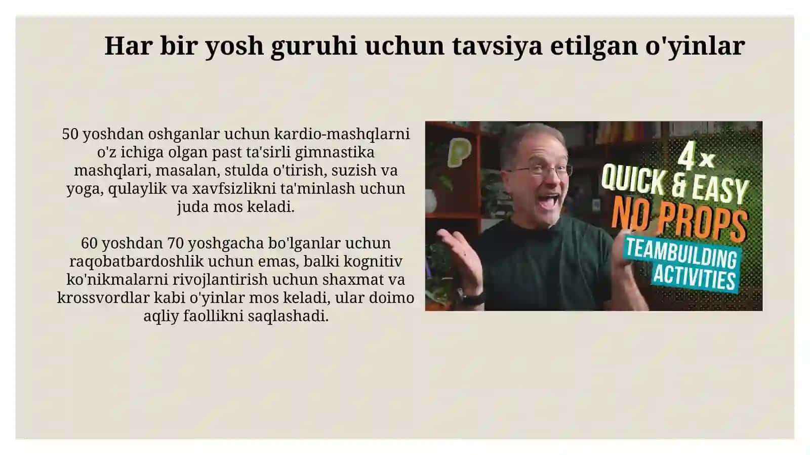 Mttda yoshga oid jismoniy òyinlarni namunasifatidakeltirish 4